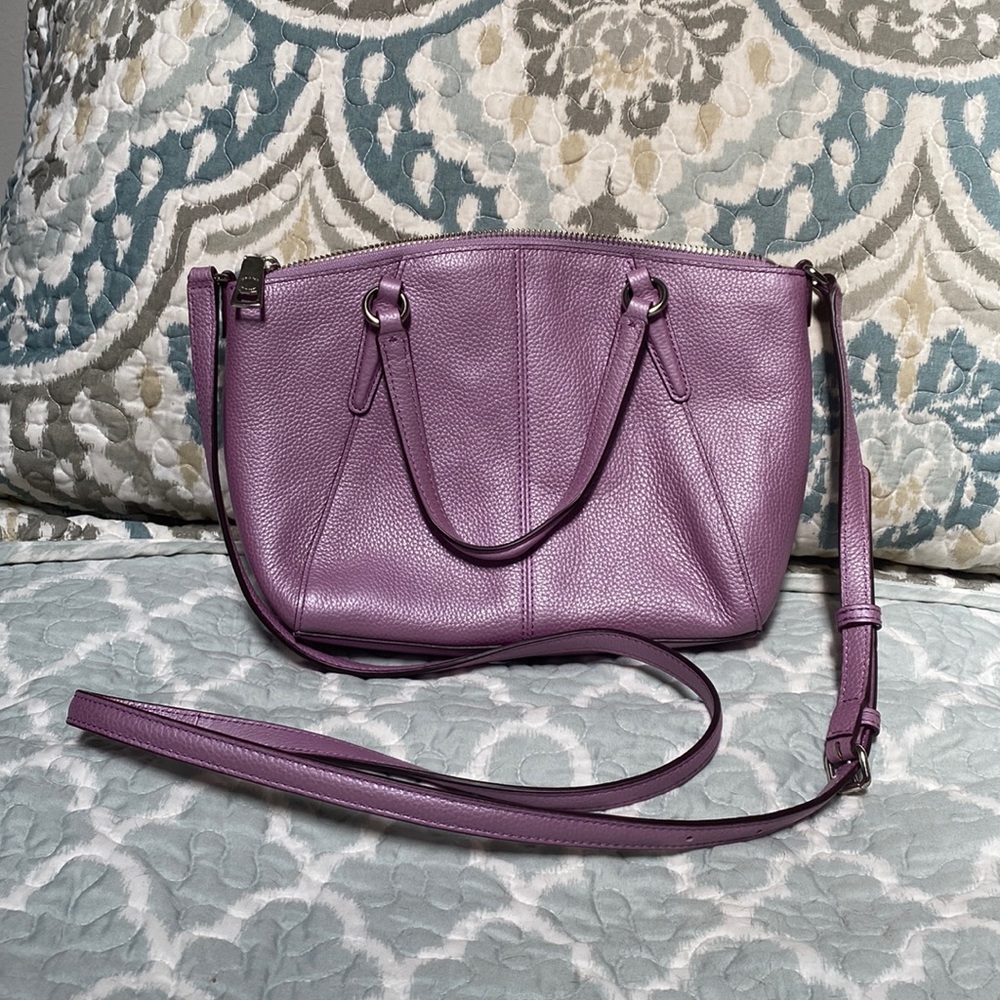 Leather Coach purse - Picture 2 of 6